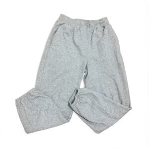 HeSaYep Size Medium Grey High Waisted Sweatpants Joggers Sweat Pants Gray